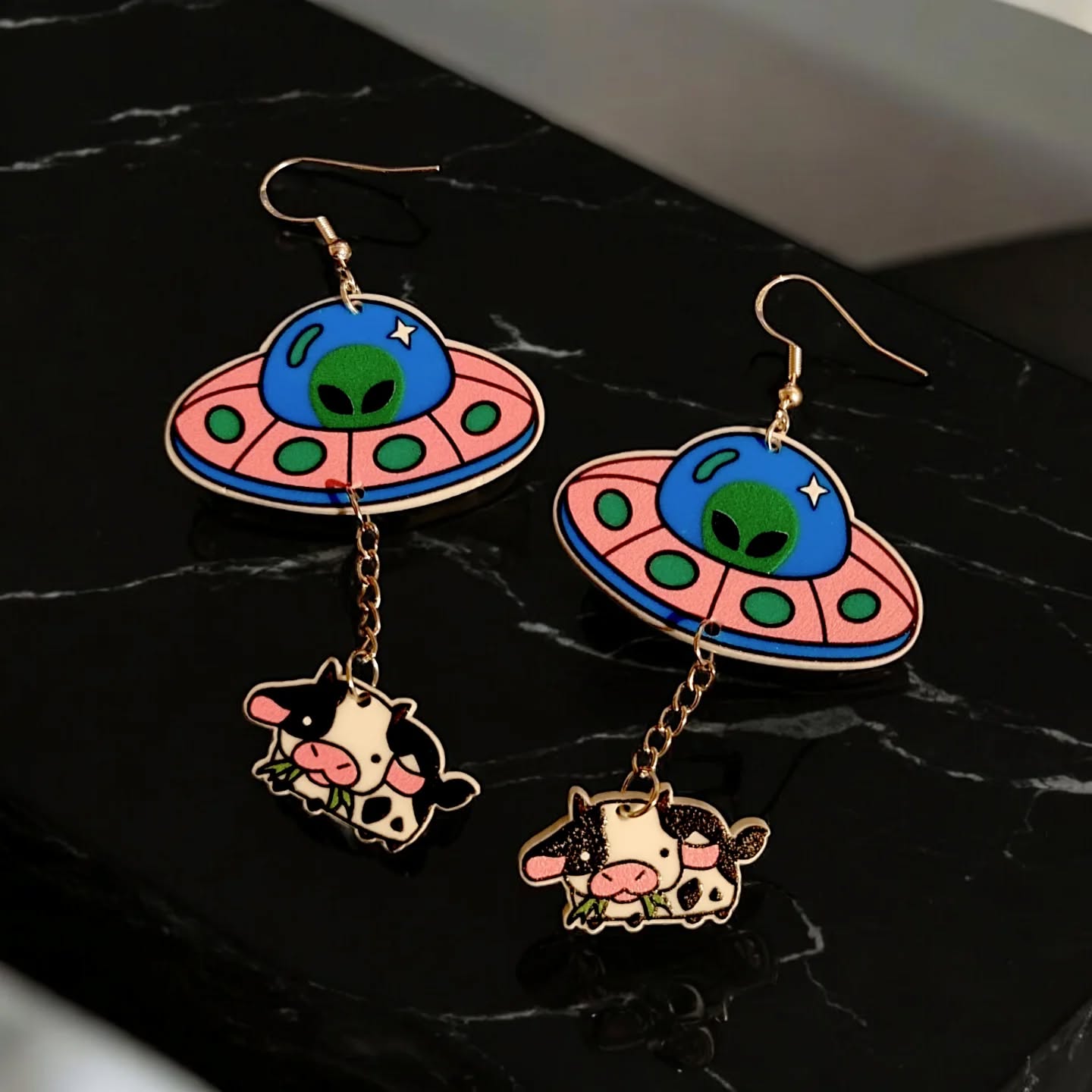 Moo UFO - Sterling Silver